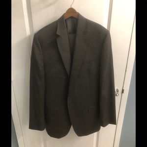 Men’s Charcoal Gray Calvin Klein Suit